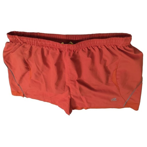 Road Runner Sports‎ Running Shorts Men's Medium Orange Phone pocket - Picture 1 of 7